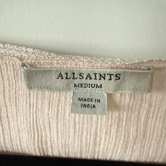 ALL SAINTS Ruffled Blouse - Picture 3 of 5